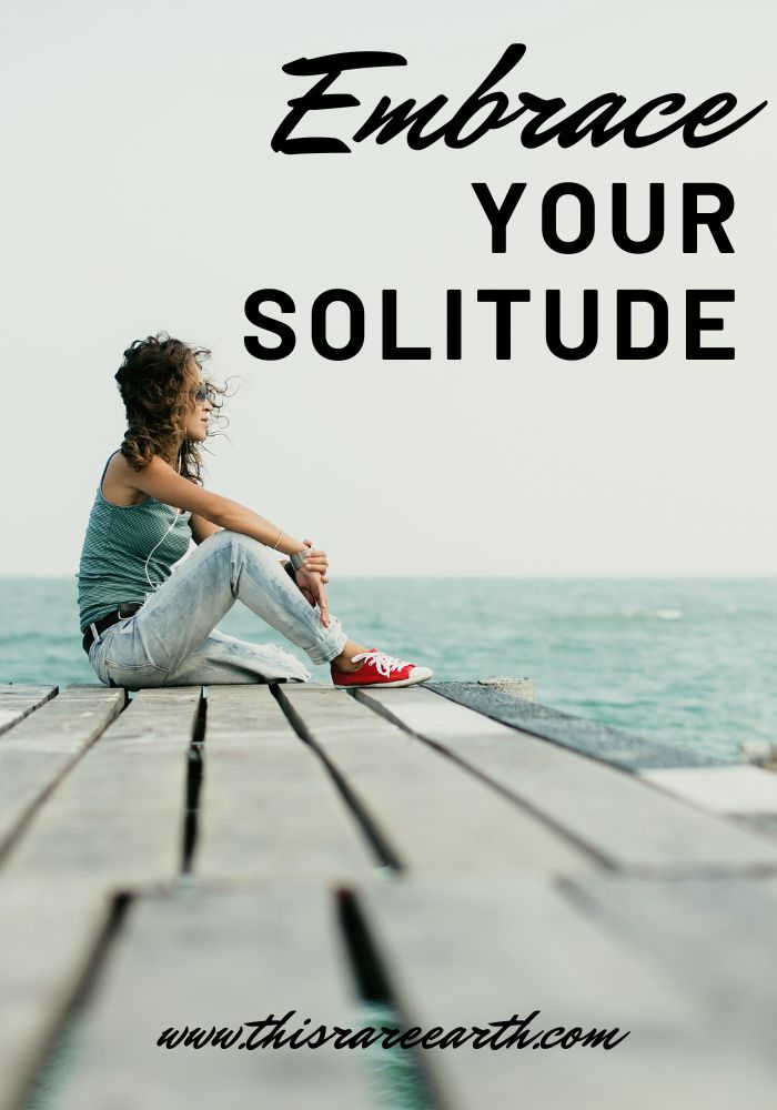 Girl sitting on a dock, Being Alone Captions and Quotes for Instagram.